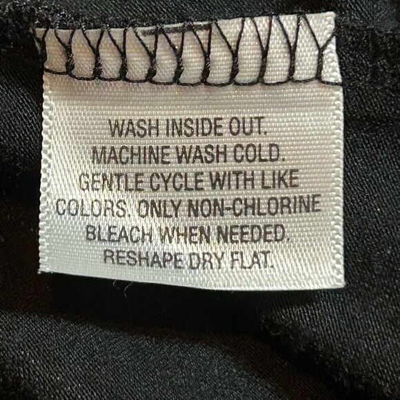 Style & Co. Women's Petite L Short Sleeve Pullover Top With Embellished Neckline - Picture 4 of 4